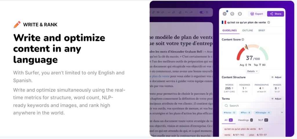 SurferSEO + Jasper = Write content with AI that ranks on page 1 of Google