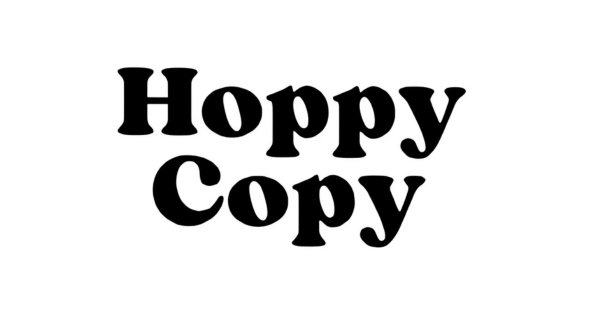 Hoppy Copy  Logo