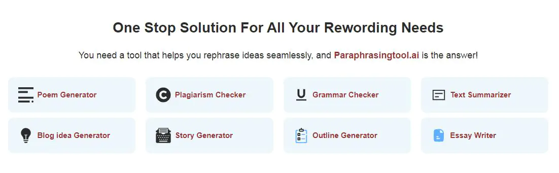 ParaphrasingTool.ai screenshot #1