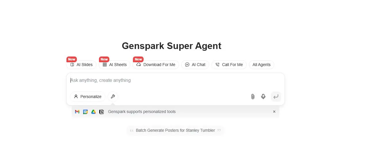 GenSpark AI Super Agent screenshot #3
