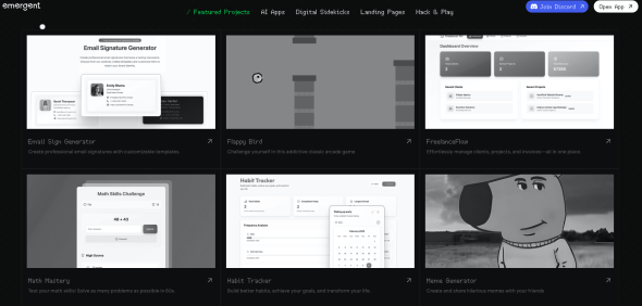 Emergent screenshot #2