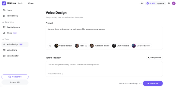 MiniMax Speech 2.5 screenshot #2
