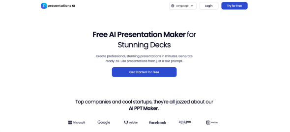 Presentations.AI screenshot #1