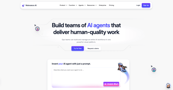 Relevance AI screenshot #1