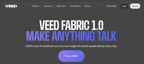 VEED Fabric 1.0 screenshot #1