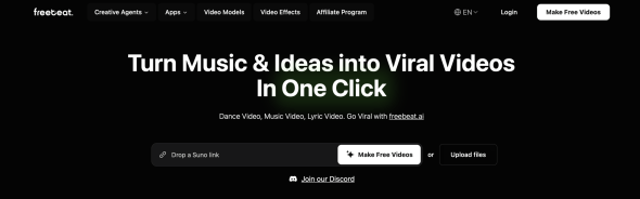 freebeat AI screenshot #1