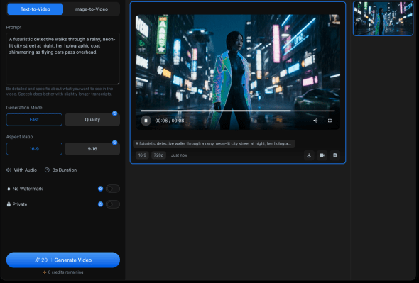 OpenAI Sora 2 screenshot #1