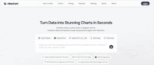 VibeChart screenshot #1