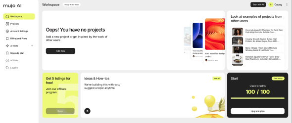 Mujo AI screenshot #1