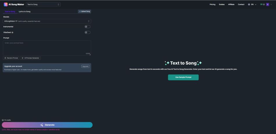 AI Song Maker screenshot #3