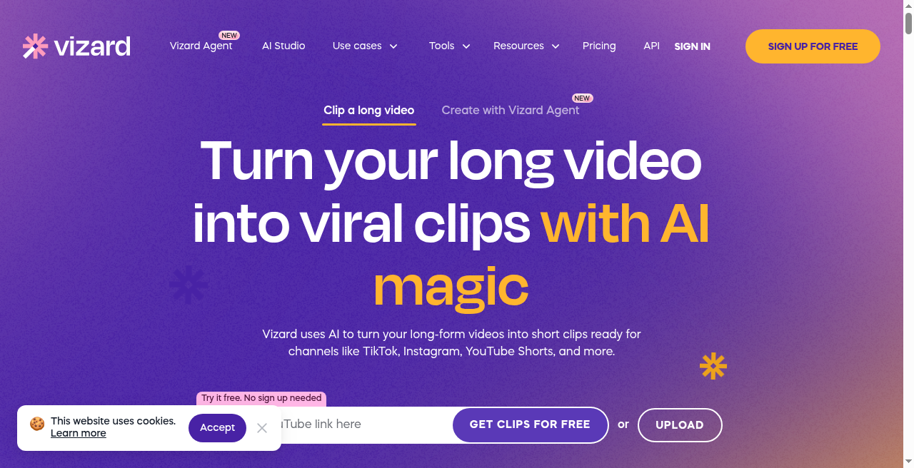 Vizard AI logo